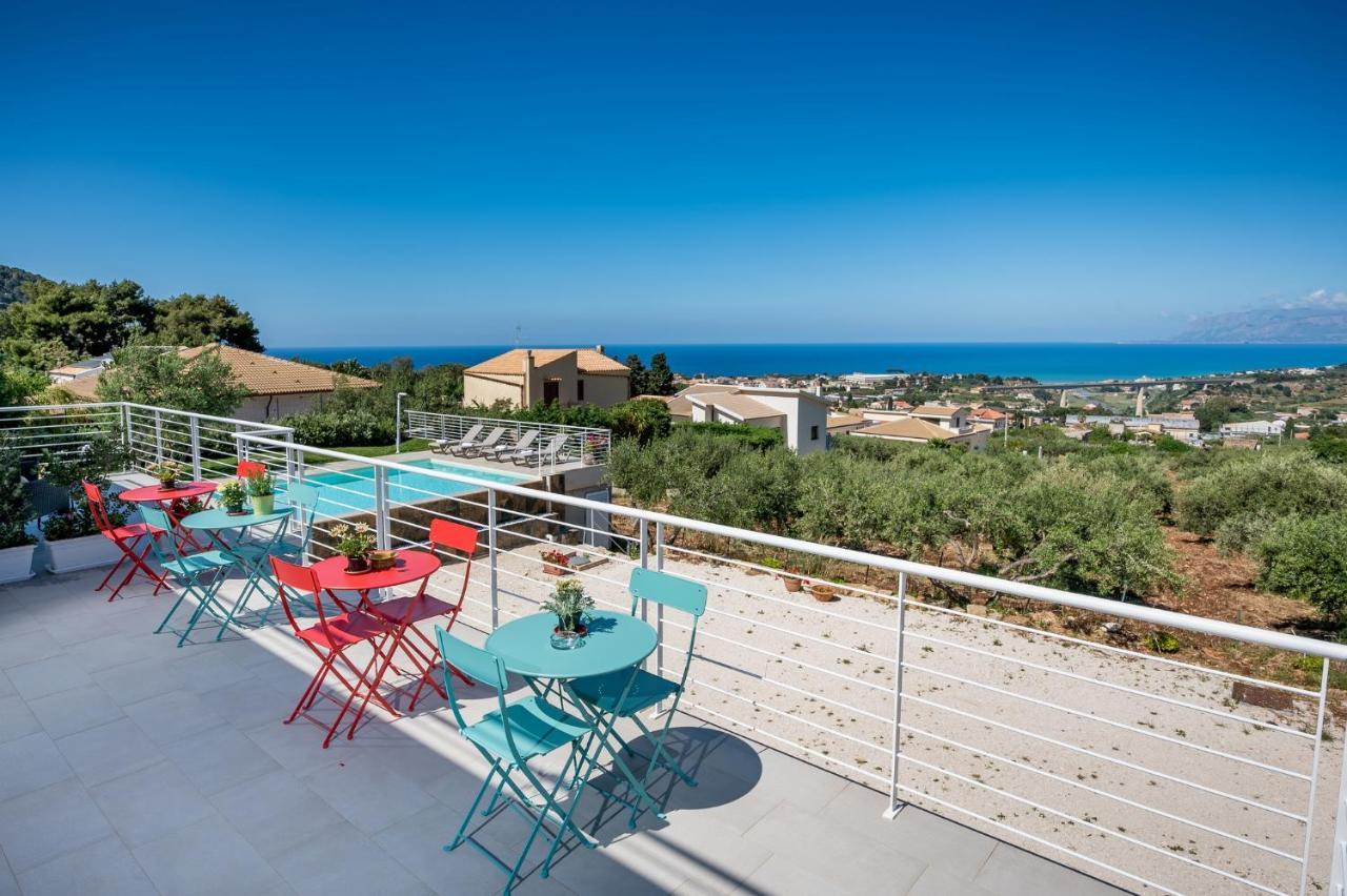 Villa Maria Con Piscina E Vista Mare Castellammare del Golfo Extérieur photo