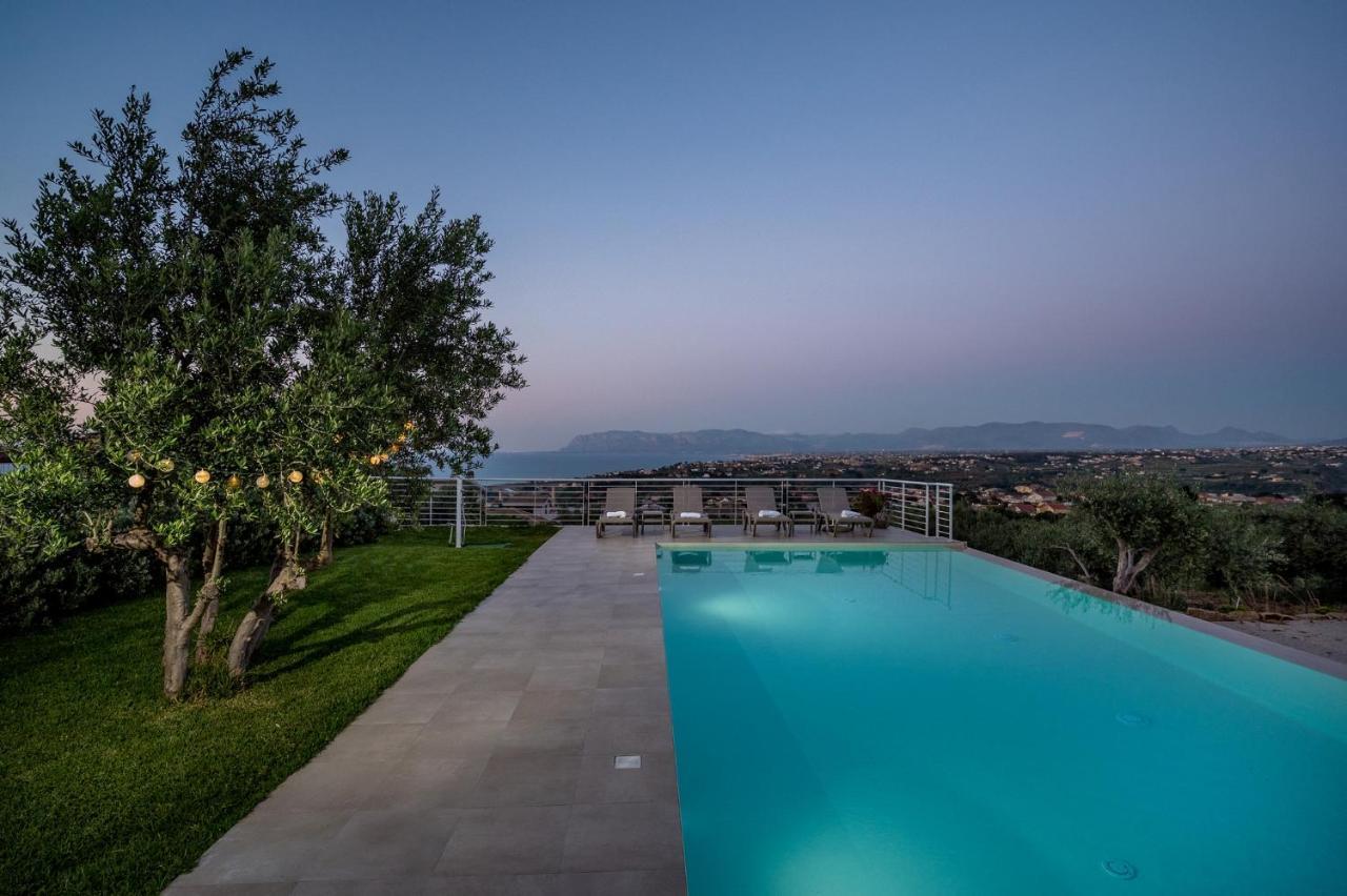 Villa Maria Con Piscina E Vista Mare Castellammare del Golfo Extérieur photo