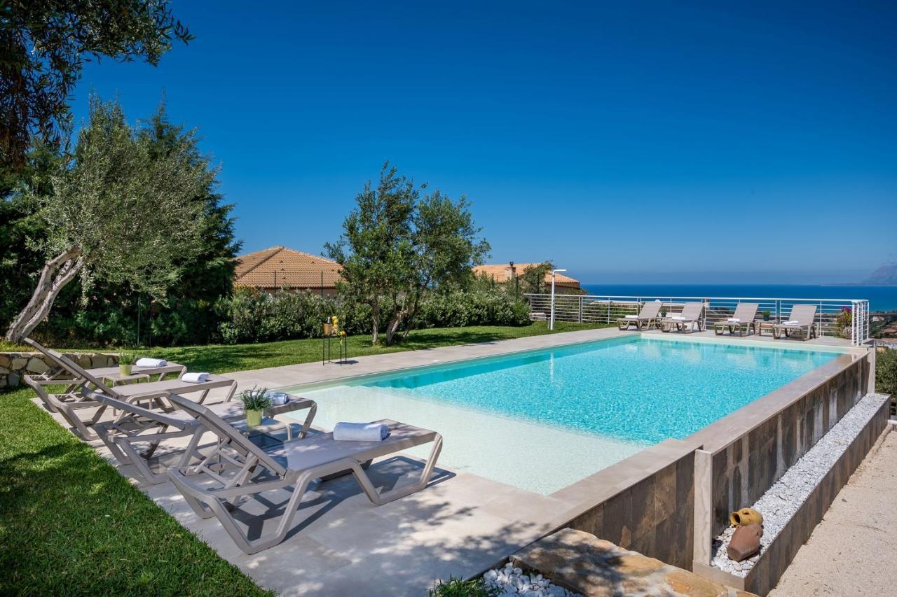 Villa Maria Con Piscina E Vista Mare Castellammare del Golfo Extérieur photo
