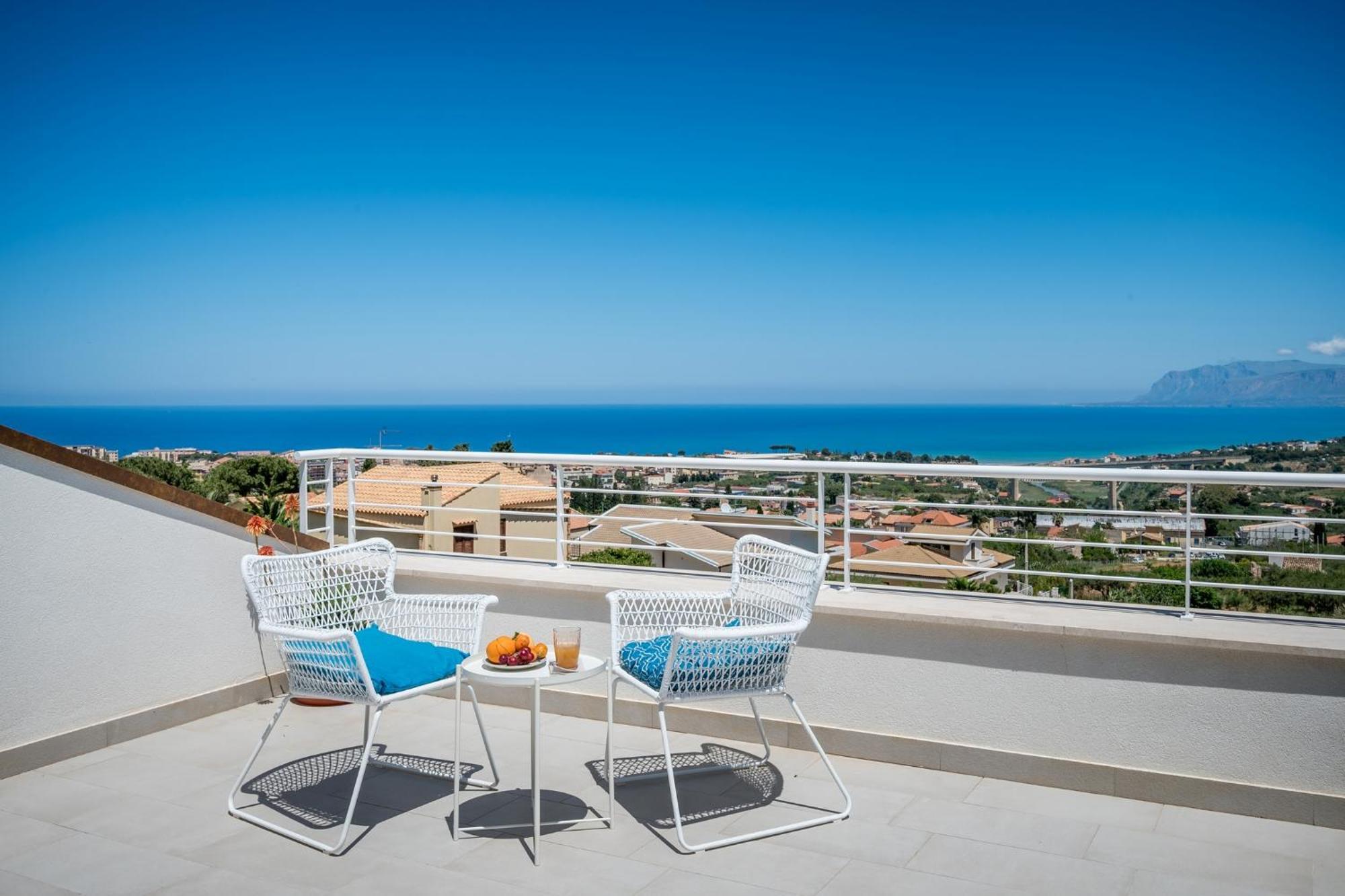 Villa Maria Con Piscina E Vista Mare Castellammare del Golfo Chambre photo