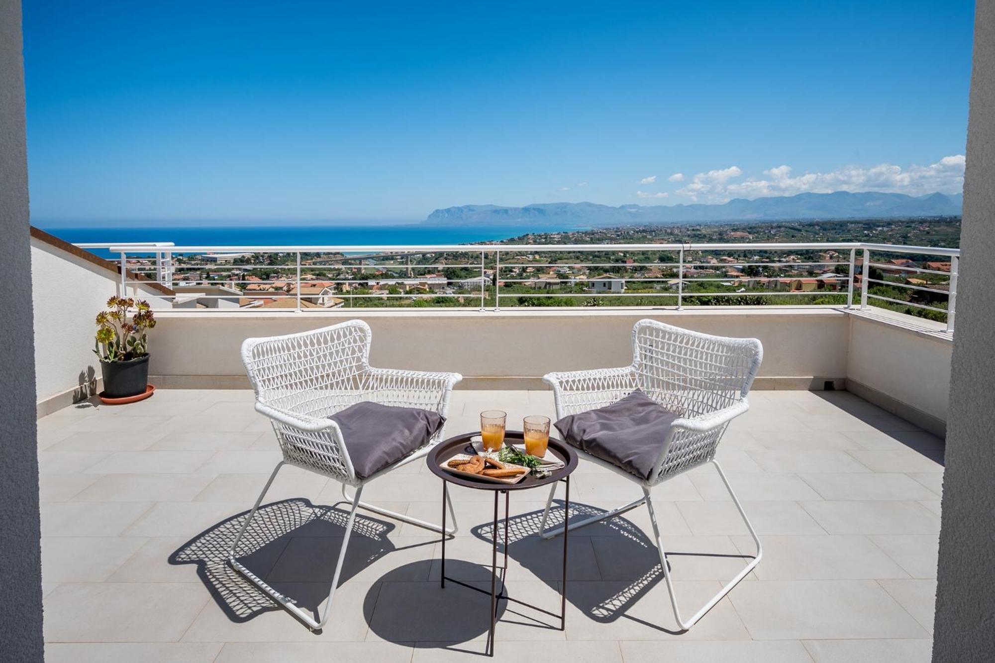 Villa Maria Con Piscina E Vista Mare Castellammare del Golfo Chambre photo