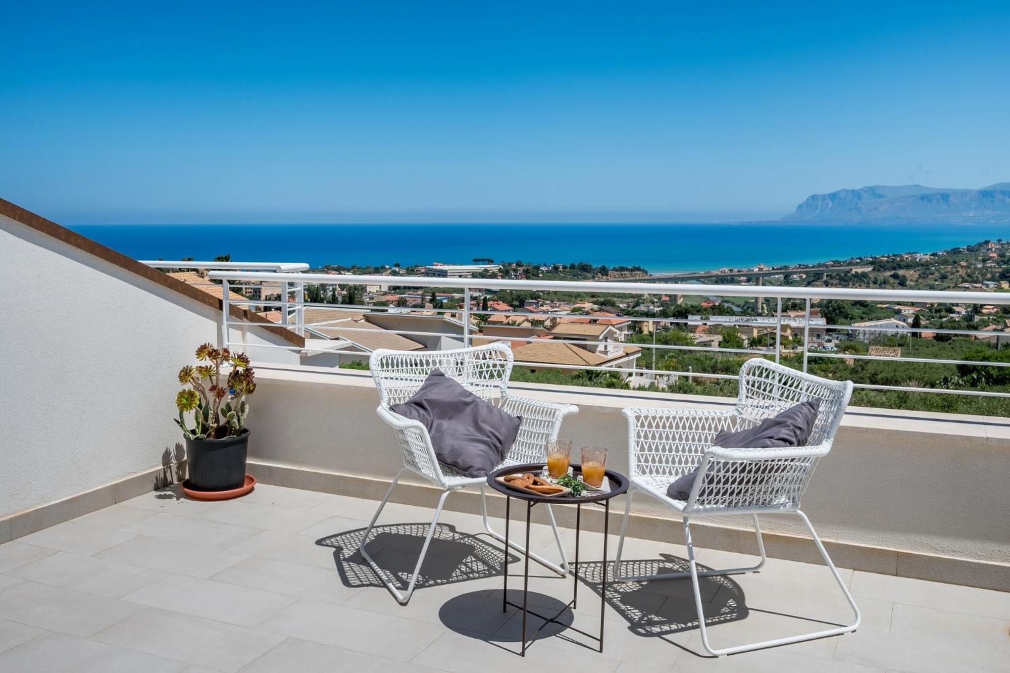 Villa Maria Con Piscina E Vista Mare Castellammare del Golfo Chambre photo